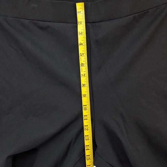 Fashion To Figure Button Ponte Leggings Womens Black Stretch High Rise Size 2X - Picture 7 of 10